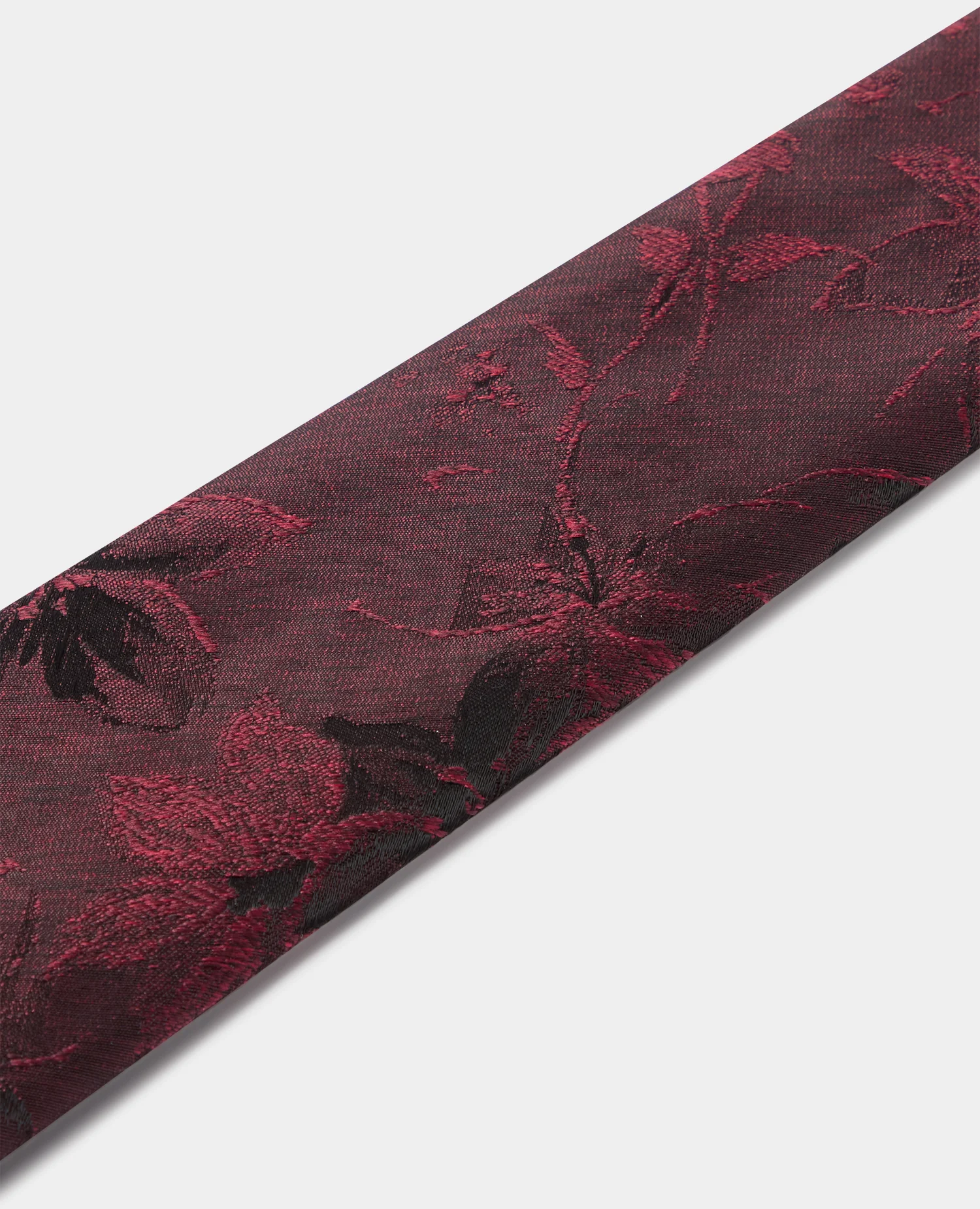 Shaded Floral Print Tie - Image 2