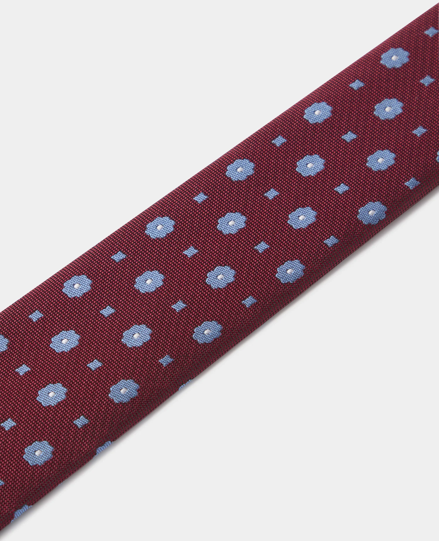 Micro-Pattern Print Tie - Image 2