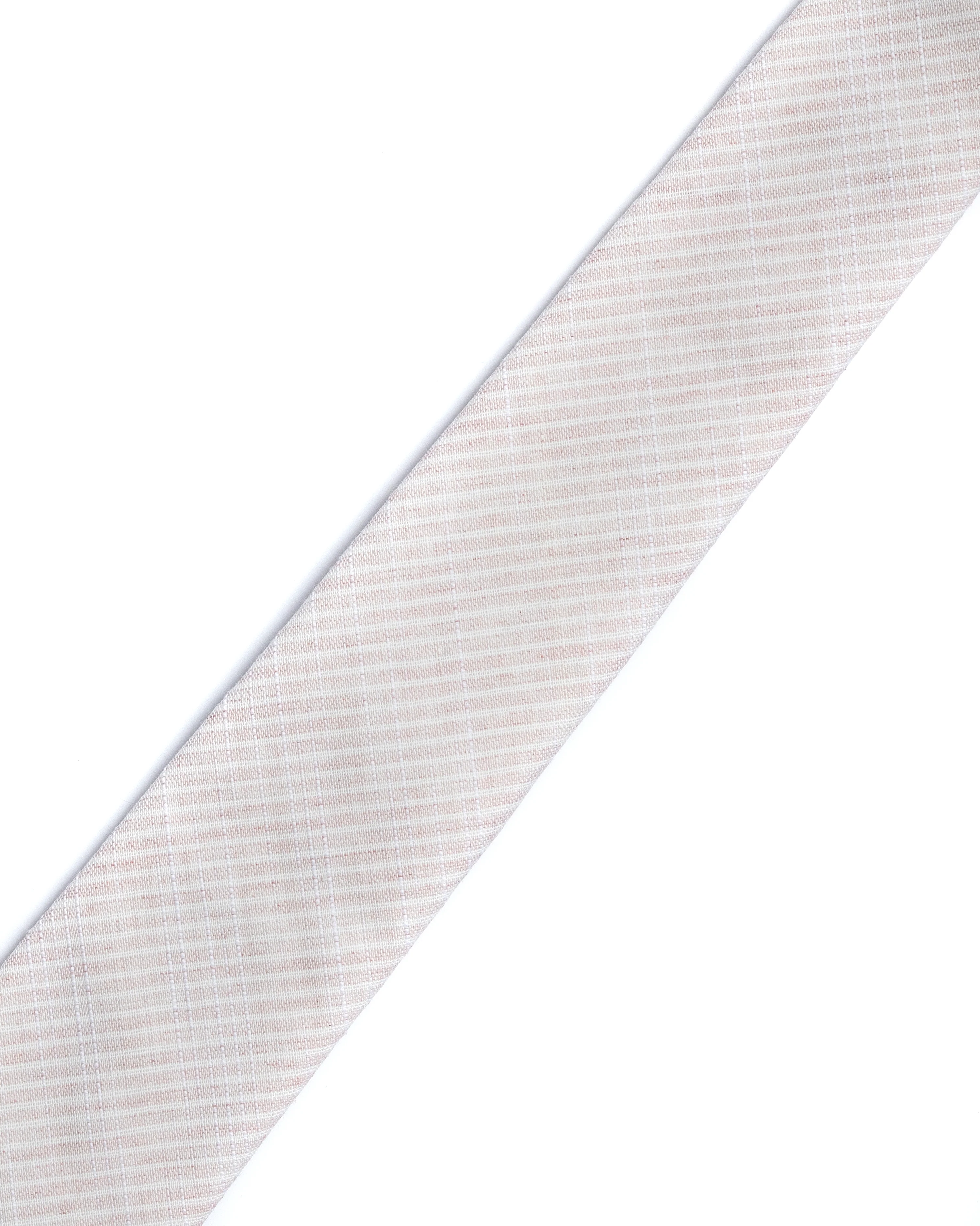 Stone Stripe Cotton-Linen Tie - Image 2