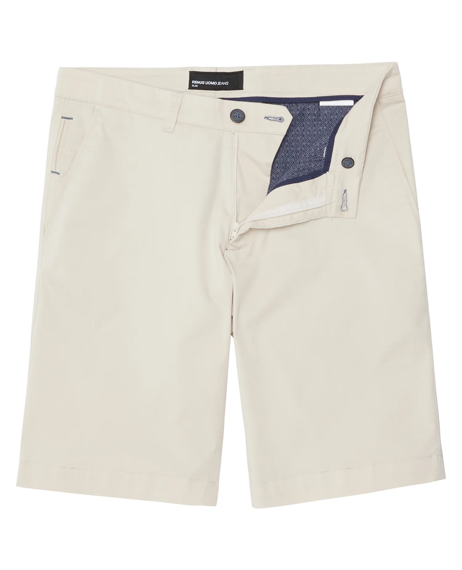 Slim Leg Cotton-Stretch Chino Short - Image 6