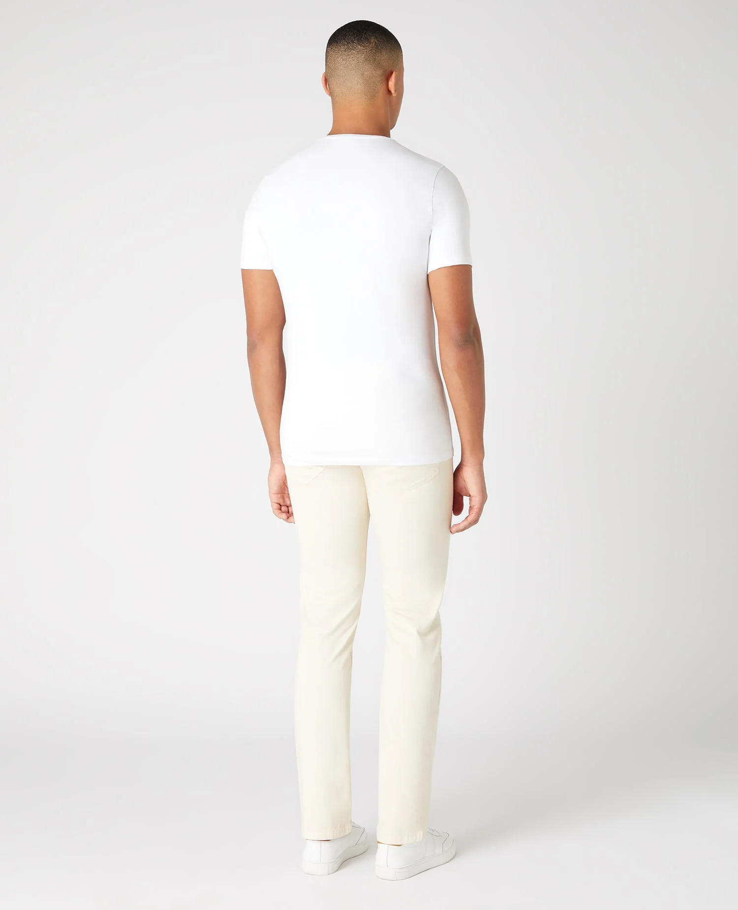 Slim Leg Cotton-Stretch Jeans - Image 3