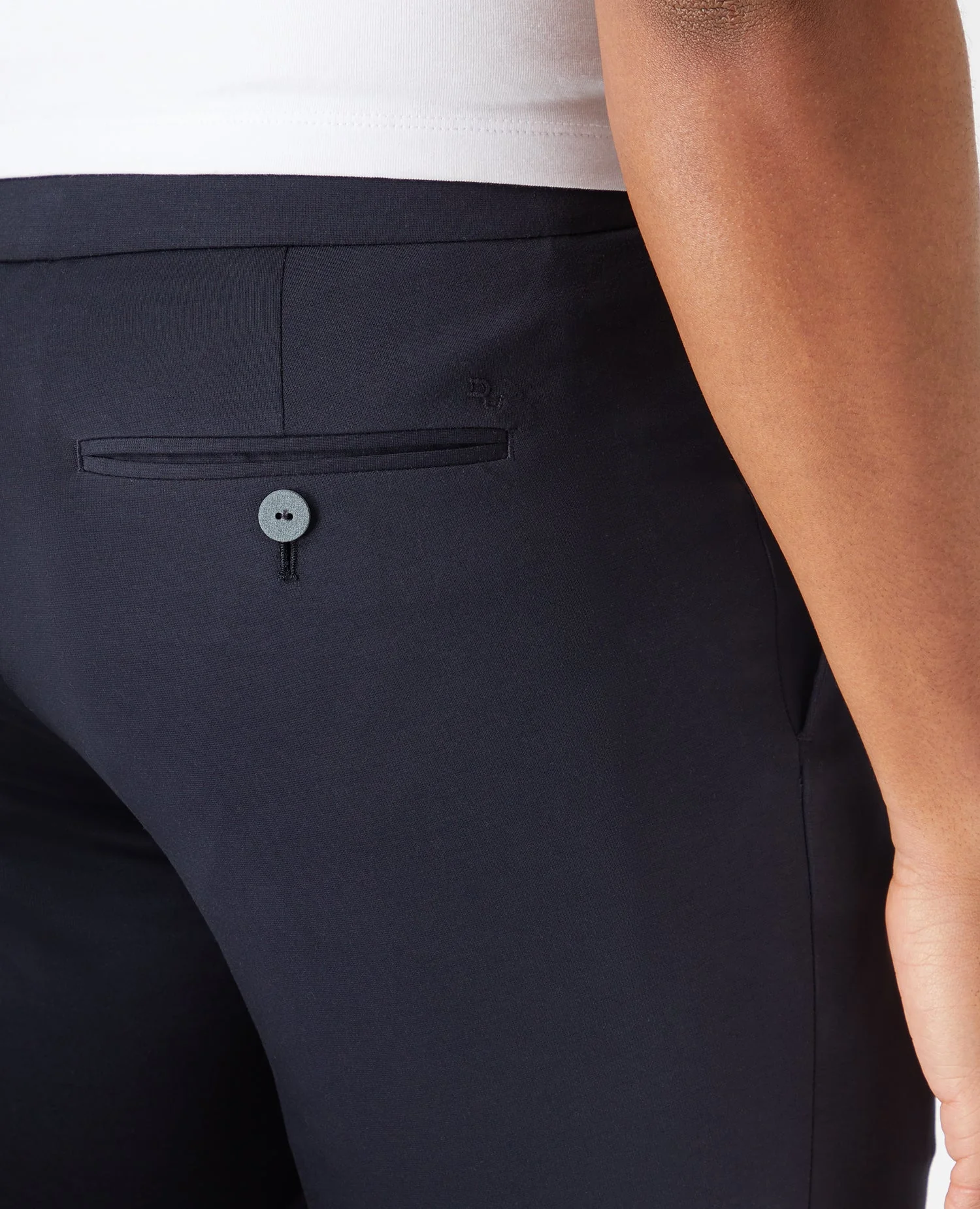 Slim Fit Cotton-Stretch Shorts - Image 5