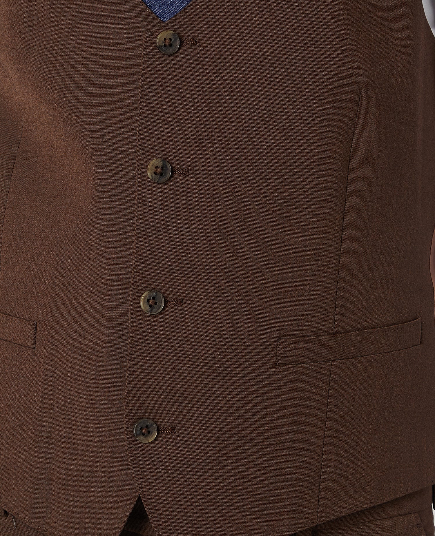 X-Slim Fit Stretch Waistcoat - Image 5