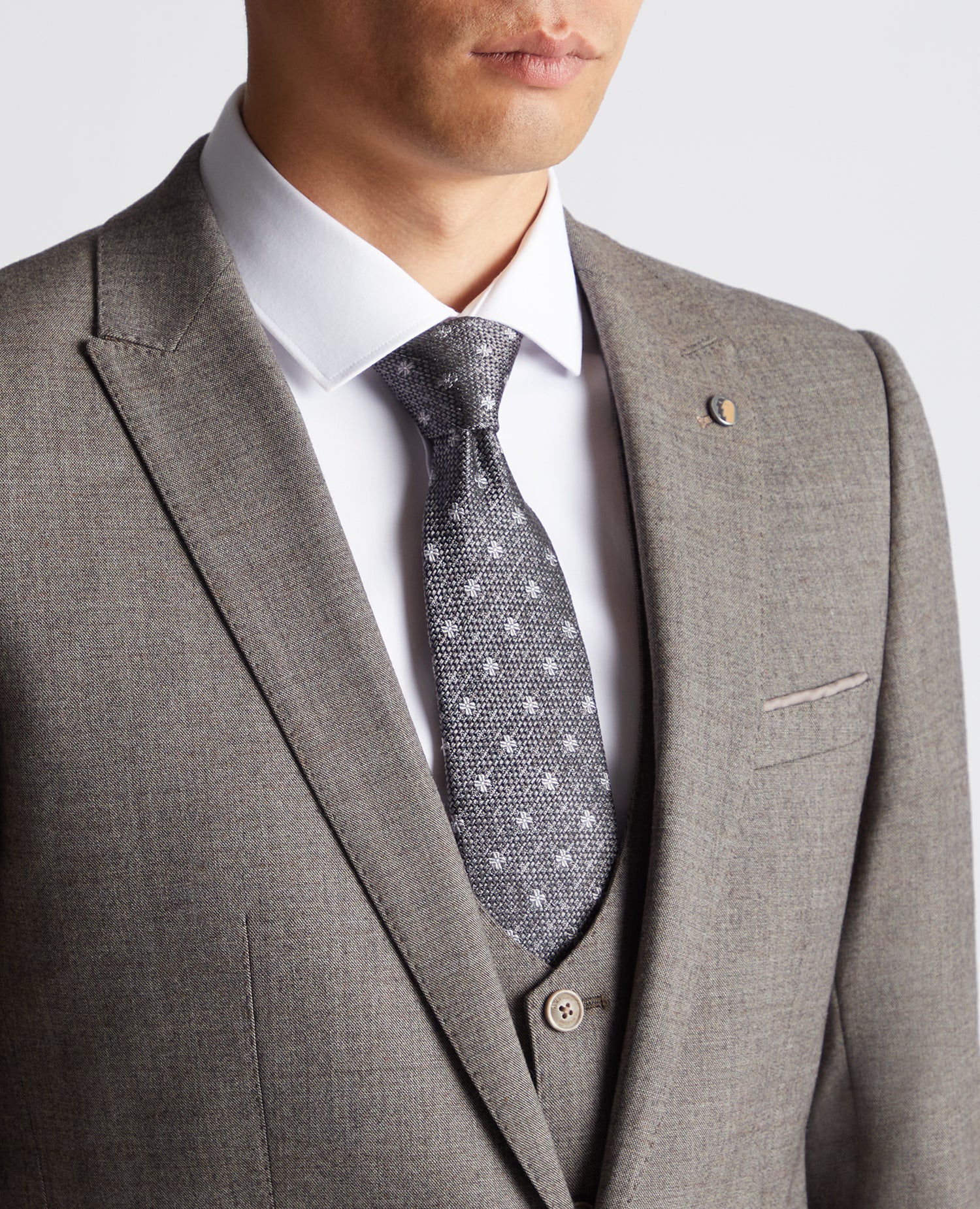X-Slim Fit Wool Blend Mix And Match Suit Jacket - Image 4