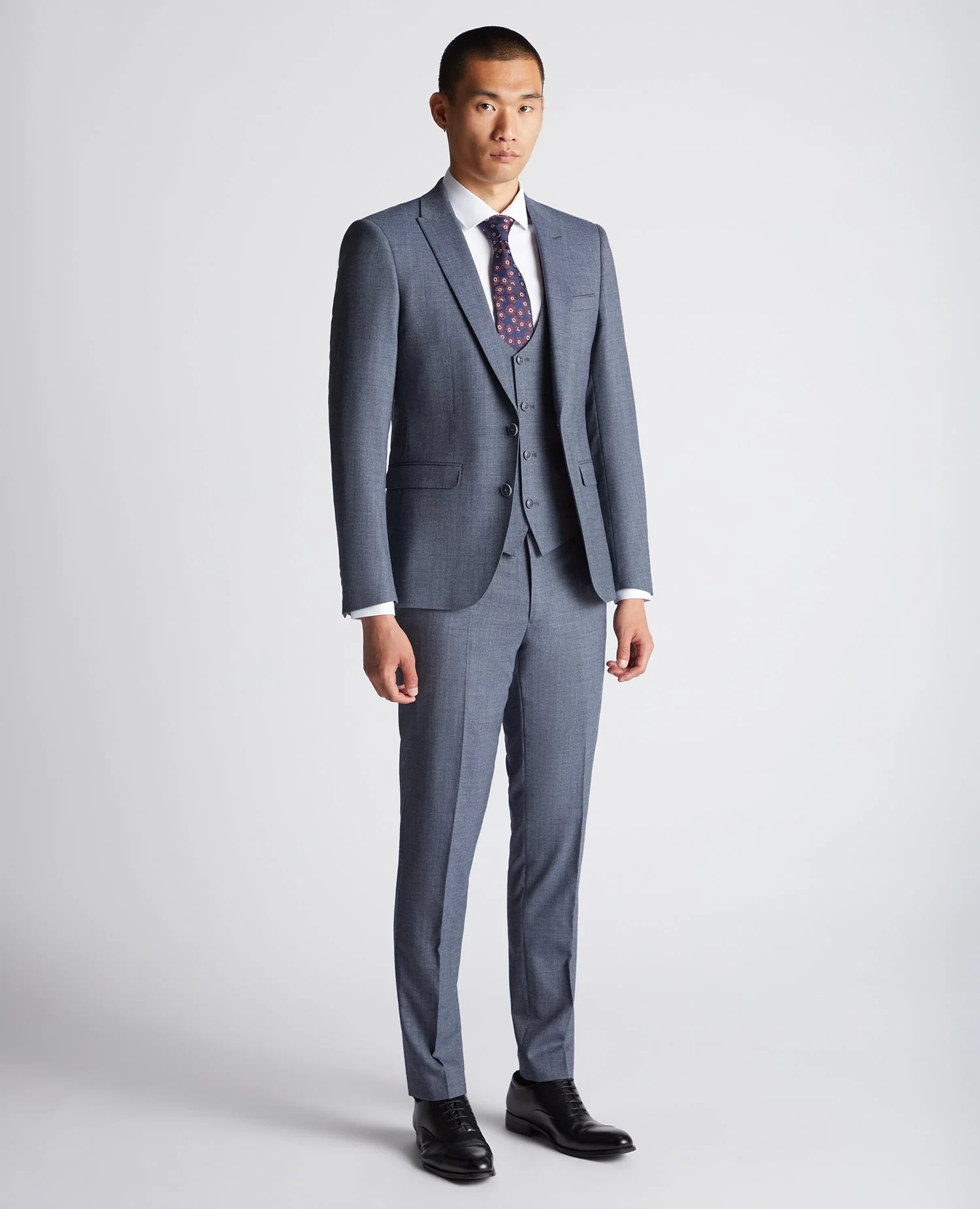 X-Slim Fit Wool Blend Mix And Match Suit Jacket - Image 2
