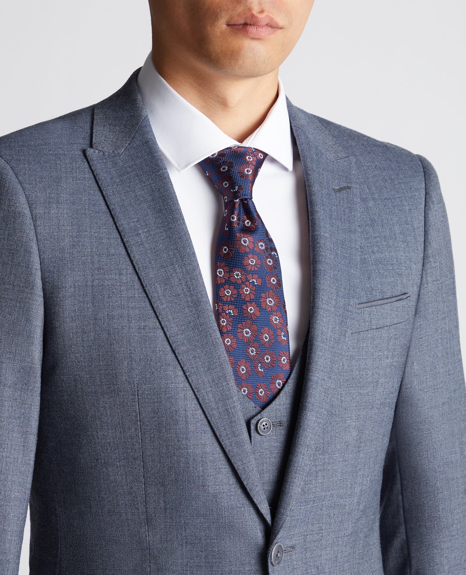 X-Slim Fit Wool Blend Mix And Match Suit Jacket - Image 5