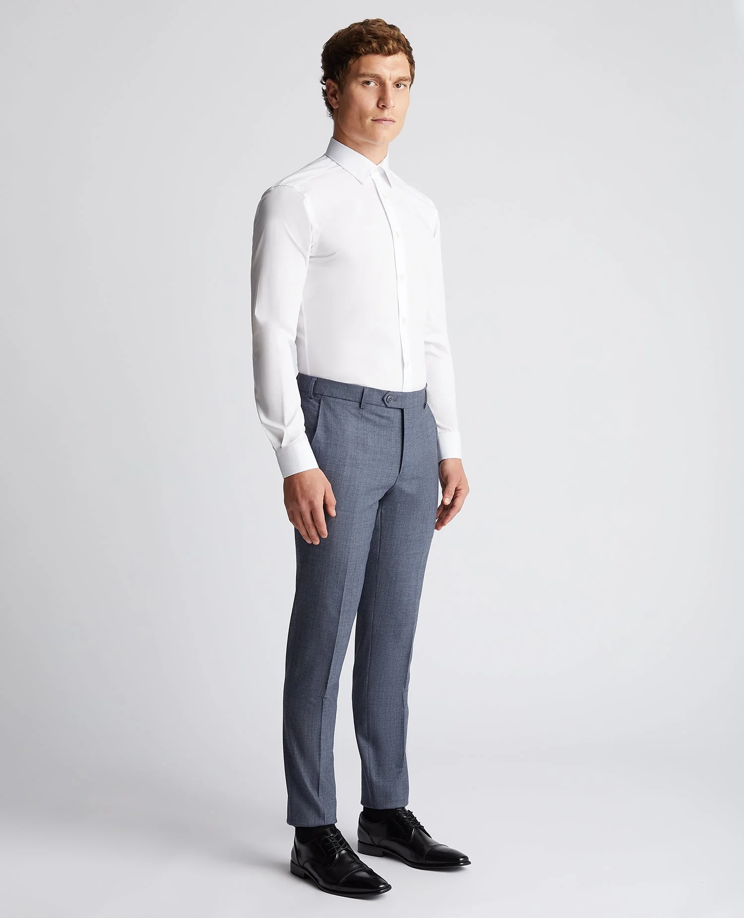 X-Slim Fit Wool Blend Mix And Match Suit Trouser - Image 2