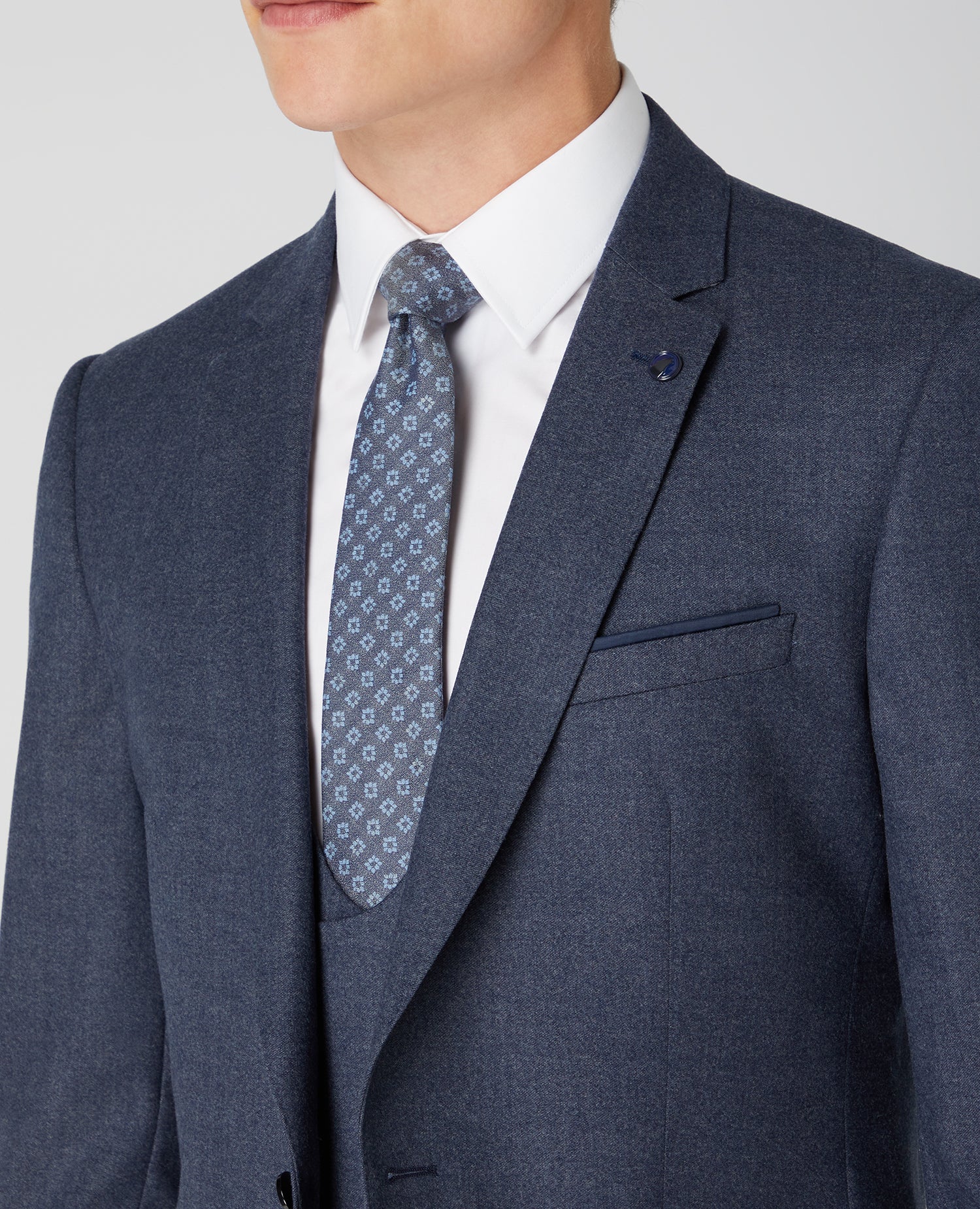 X-slim Fit Wool Rich Mix and Match Suit Jacket - Image 4